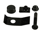 Image of 1970 - 1981 Firebird Rear Center Hood Adjustment Rubber Stopper Bolt Set