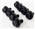 Image of 1967 - 1981 Firebird Hood Hinge Mounting Bolts Set, BLACK Stainless Steel, 8 Pieces