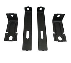 1977 - 1978 Firebird Radiator Core Support Bracket and Headlight Brace 4 Piece Set