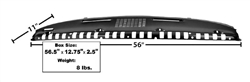 Image of 1969 Firebird and Trans Am Upper Dash Top Panel, NEW Larger OE Style