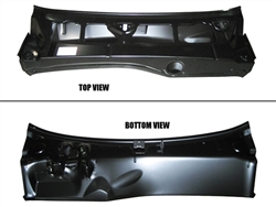 Image of 1967 Firebird COMPLETE UPPER Firewall Cowl Panel, With Air Conditioning