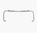 Image of 1967-1969 Trunk Weatherstrip Edge Panel Kit 3 Pc.