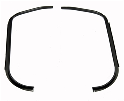 Image of 1970 - 1981 Firebird and Trans Am Trunk Rubber Weatherstrip Gutter Channels