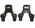 Image of 1967 - 1969 Firebird Rear Seat Divider Back Metal Support Braces for Coupe, Pair