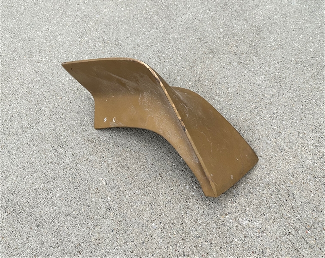 Image of 1979 - 1981 Firebird and Trans Am Rear Spoiler RH Corner End Piece, Used GM