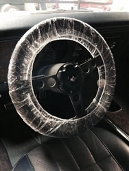 Image of Protective Plastic Steering Wheel Cover