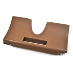 Image of 1970 - 1981 Firebird or Trans Am Under Dash Lower Steering Column Cover for AC Models, CAMEL TAN