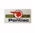 Image of Genuine Pontiac Parts Indian Head Decal