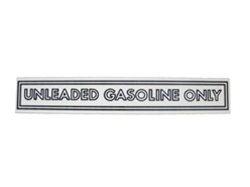 Image of 5 Inch Unleaded Gasoline Only Decal, Black AND White

5 Inch Unleaded Gasoline Only Decal, Black AND White