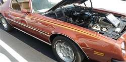 Image of 1973 - 1975 Firebird Formula Side Decal Stripe Kit