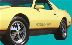 Image of 1987 - 1988 Firebird Formula Lower Body Stripe Decal Kit