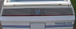 Image of 1984 "Trans Am" 15th Anniversary Rear Bumper Name Decal