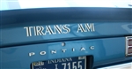 Image of 1969 - 1972 " Trans Am " Rear Spoiler Decal, 493363