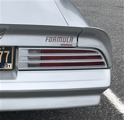 Image of 1977 - 1978 Firebird Formula Pontiac Rear Spoiler Name Decal