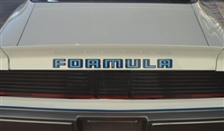 Image of 1979 - 1981 Formula and Pontiac Rear Spoiler Decals