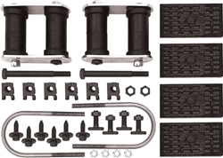 Image of 1967 - 1969 Firebird Leaf Spring Install Kit, Multi Leaf with (2) U-bolts & (4) T-bolts