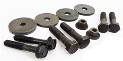 Image of 1970 - 1975 Firebird Subframe Body Bushing Mounting Hardware and Bolts, Correct OE Style