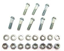 Image of 1967 - 1981 Firebird Upper Ball Joint Rivet Headed Set with Washers and Nuts, 24 Pieces