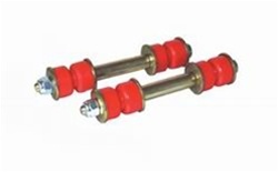 Image of 1993 - 1997 Firebird Front Sway Bar End Link Set, Red Polyurethane