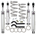 Image of 1970 - 1981 2nd Gen Firebird Front Viking Performance Double Adjustable Aluminum Shock Coilover Kit & Matching Rear Smooth Shocks for Multi Leaf, Choose Spring Rate