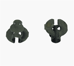 Image of 1968 - 1981 Automatic Shifter Cable Mounting Top Hat Clips, Pair
