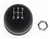 Image of Black 5 Speed Shifter Knob Ball, 16 MM x 1.50 Metric Thread, 2-1/4" LARGE Diameter