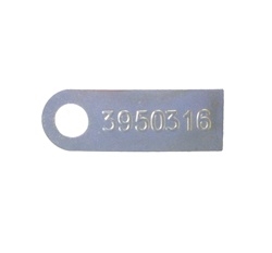 Image of 1969 Firebird or Trans Am Muncie Transmission ID Tag M-21, 3950316