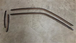 Image of 1982 - 1992 Firebird Roof Rail Weatherstrip Channels, Coupe Original GM Used