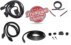 Image of 1977 - 1981 Firebird Coupe Rubber Weatherstrip Seal Kit
