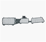 Image of 1970 - 1981 Firebird Firewall Cowl Vent Grille Screen Plastic