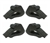 Image of 1982 - 1992 Firebird & Trans Am Hood Side Rubber Bumper Stopper Kit, 4 Piece Set 10017997