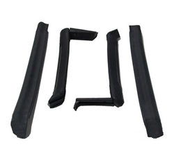 Image of 1994 - 2002 Firebird Convertible Top Frame Rubber Weatherstripping Seals, 4 Piece Set