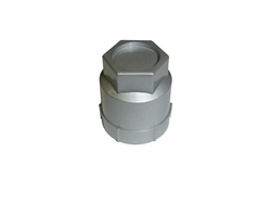 Image of 1982 - 2002 Firebird Lug Nut Cover Cap 12337914, Silver / Gray