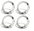 Image of 15 x 7 Rally Wheel Trim Rings, Stepped Edge, Set of 4