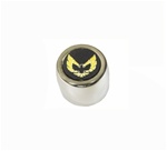 Image of 1977 - 1979 Firebird Center Cap Stainless Steel Version, Gold Insert Each