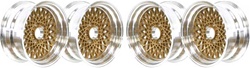 Image of 1982 - 1992 Factory Style Firebird or Trans Am GTA WS-6 Alloy Wheels, 16 X 8, Gold Centers