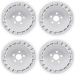 1970-1981 Firebird 15" x 8" Turbine Turbo Wheels - Set of 4 (Natural)