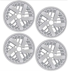 1982 - 1992 16" x 8" Firebird Deep-Dish Turbo Aluminum Wheels - Set of 4 (Silver insets)