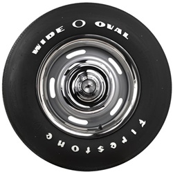 E70-14 Firestone Wide Oval Tire RWL