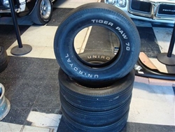 Uniroyal Tiger Paws Polyglas Tires, Vintage Set of 4