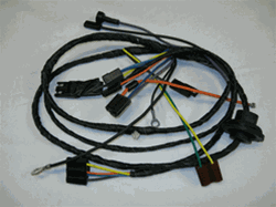 Image of 1976 Firebird Air Conditioning Heater Control Wire Harness, Dash Side