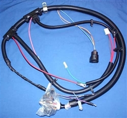 Image of 1981 Firebird Engine Wiring Harness, 265 or 301 NON-TURBO V8 Pontiac Motors without Factory Tach and Gauges Option