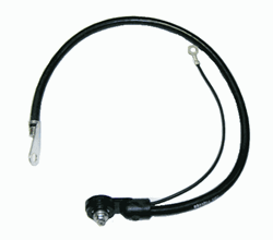 Image of 1972 - 1974 Battery Cable, Negative for 350 / 400 / 455