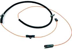 Image of 1970 - 1977 Firebird Trunk Light Extension Wire Harness with Black Protective Wrap