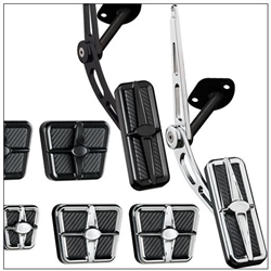 1967 - 1969 Firebird Custom Profile Pedal Kit for Manual Transmission, Polished