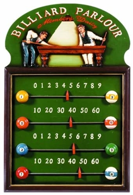 Billiards Scoreboard Parlour