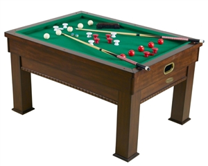 Bumper Pool, Card & Dining Table 3 in 1 - Rectangular Game Table