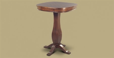 Legacy Signature Pub Table with Chess Inlay