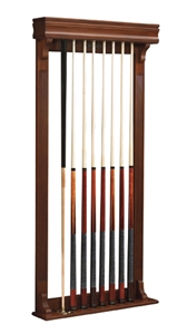 Brunswick Traditional Pool Cue Wall Rack