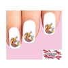 Japanese Tattoo Koi with Cherry Blossoms Set of 20 Waterslide Nail Decals